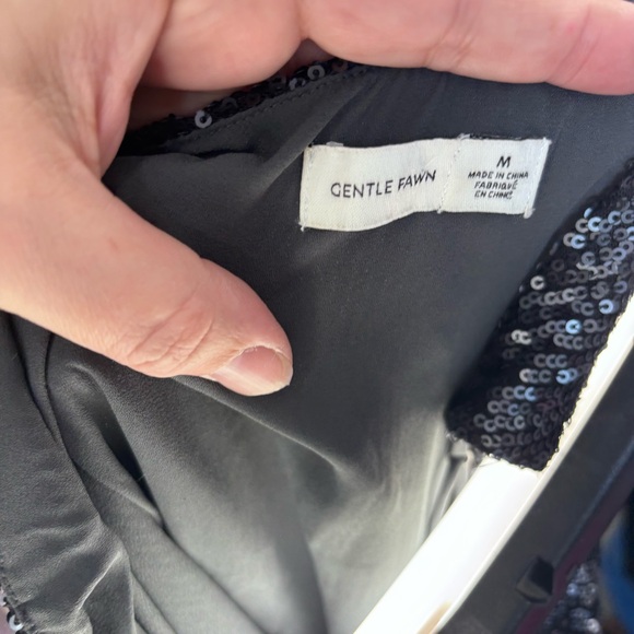 ANTHROPOLOGIE GENTLE FAWN SEQUIN DRESS SIZE MEDIUM - Picture 8 of 8